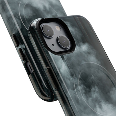 Shadowed Pine Mist · Tough 2.0 Magnetic Phone Case for iPhone · Black