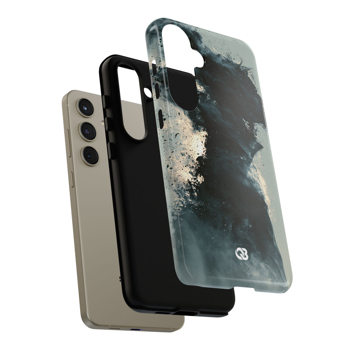 Ashen Dissolution · Tough Phone Case for Samsung · Black