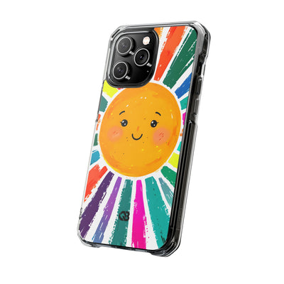 Vibrant Solar Smile · Impact Phone Case for iPhone · Magsafe