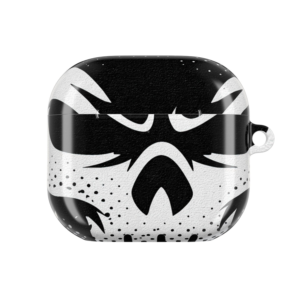 Phantom Halftone · Hard Case for AirPods & AirPods Pro · Black