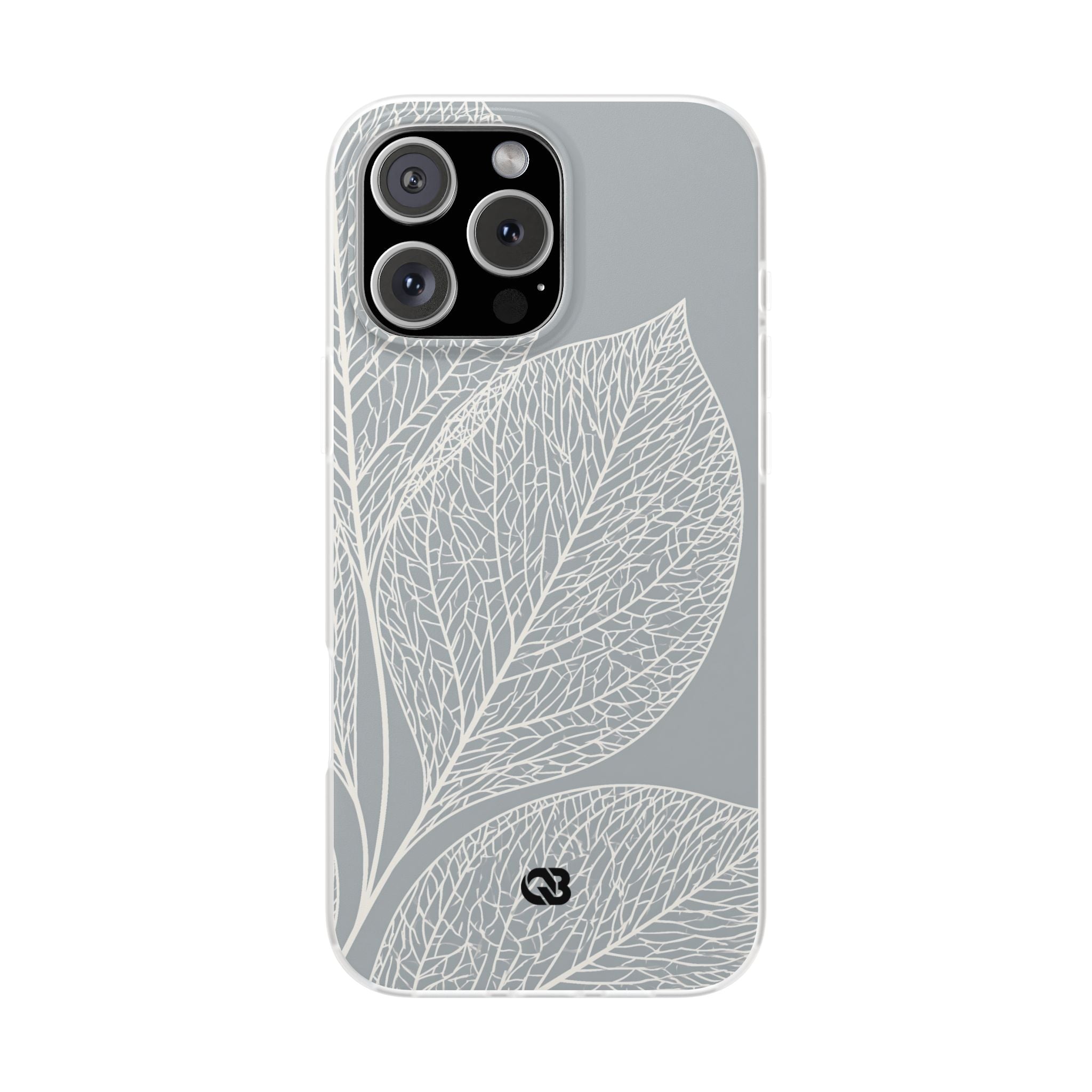 Grey Lite Phone Case for iPhone - Frosted Ash Veins