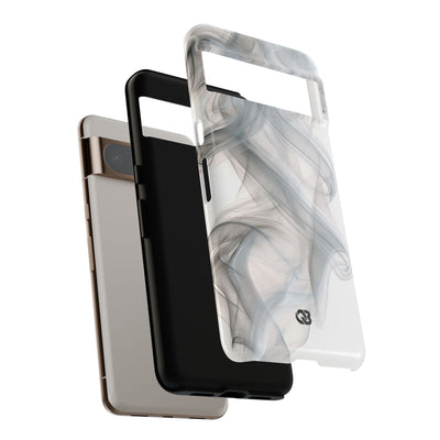 Vapor Noir · Tough Phone Case for Pixel ·  White
