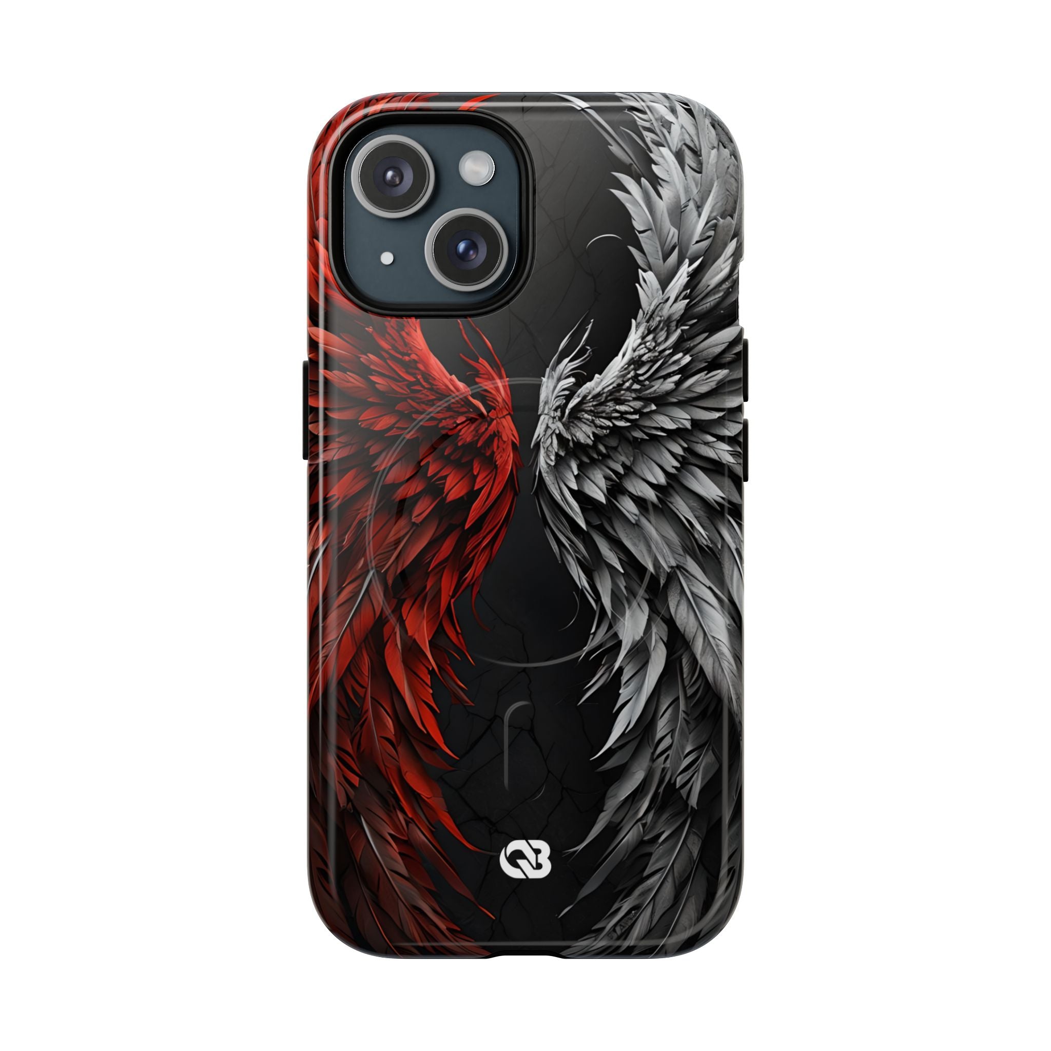 Split Crimson Wing · Tough+ Phone Case for iPhone · Magsafe