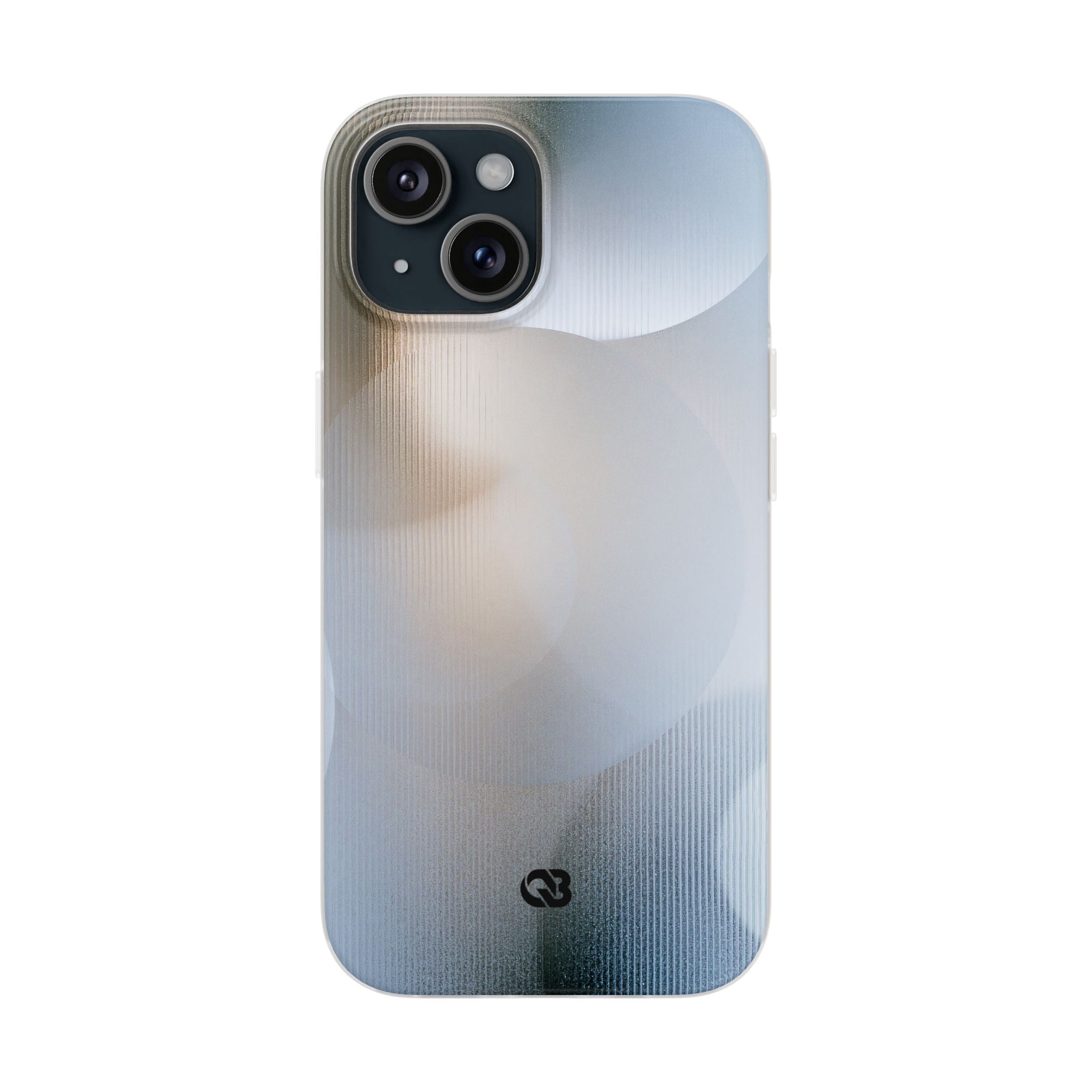 White Lite Phone Case for iPhone - Frosted Ribbed Sphere