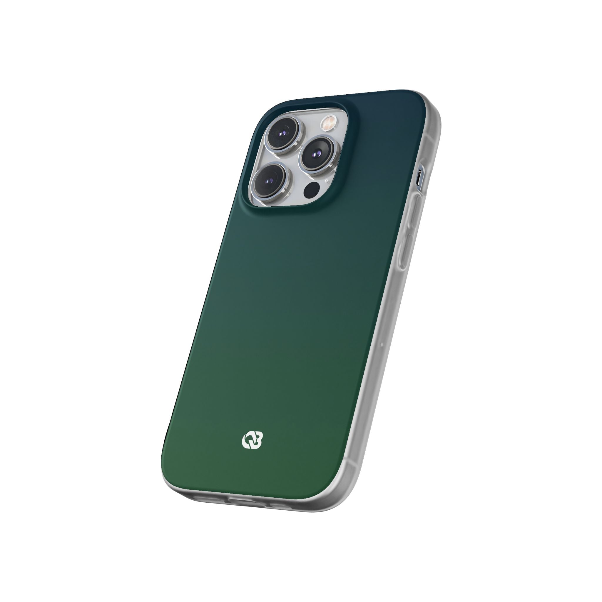 Green Lite Phone Case for iPhone - Midnight Pine Horizon