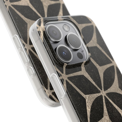 Concrete Mosaic Star · Lite Phone Case for iPhone ·  Black