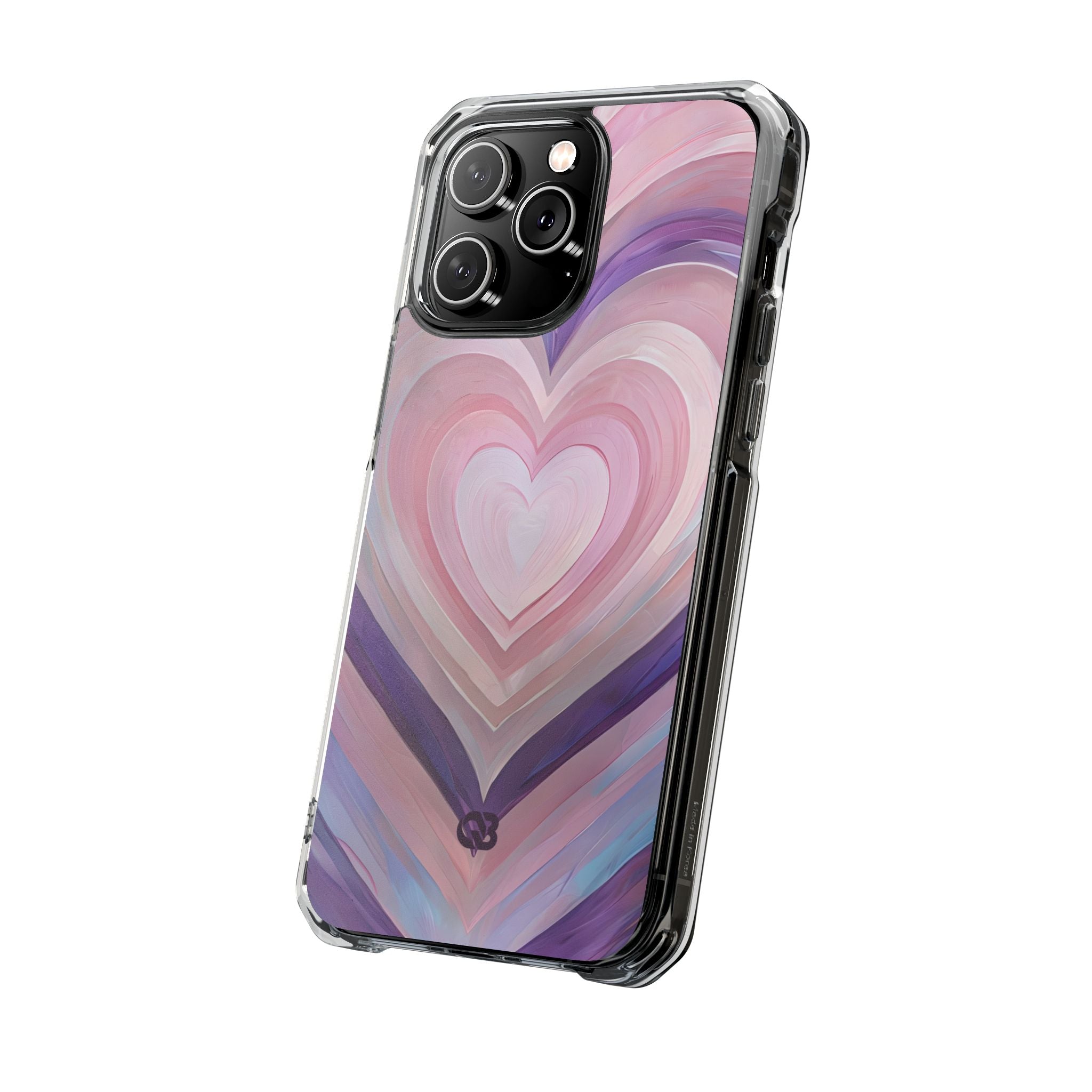 Lavender Pulse Hearts · Impact Magsafe