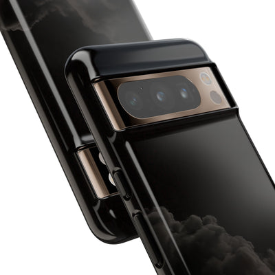 Crimson Fog Void · Tough Phone Case for Pixel ·  Black