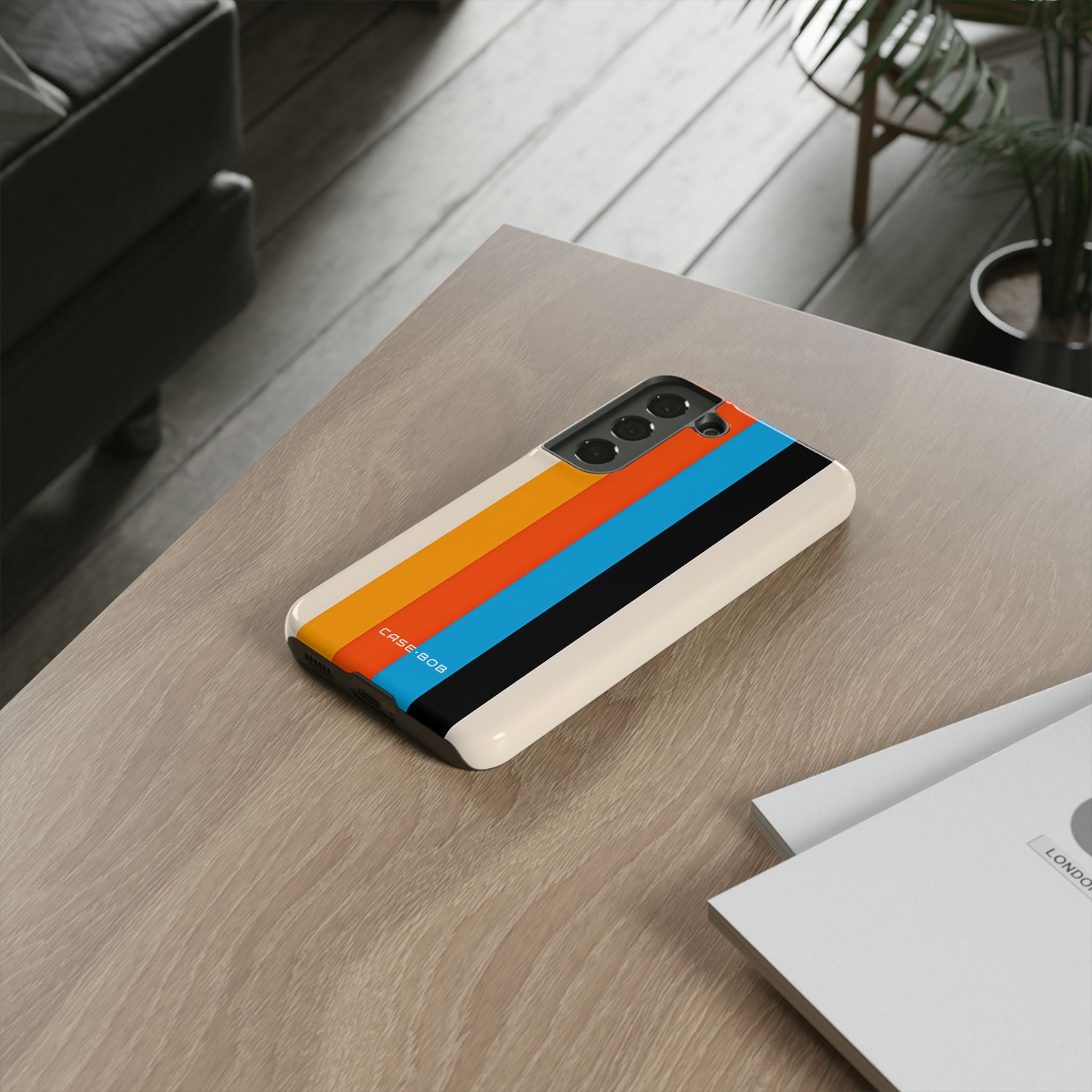 Lebendige Streifen Harmonie Samsung S22 Case - Tough