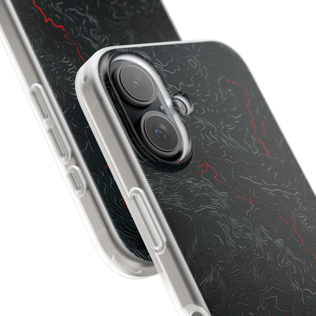 Crimson Rift · Lite Phone Case for iPhone ·  Black