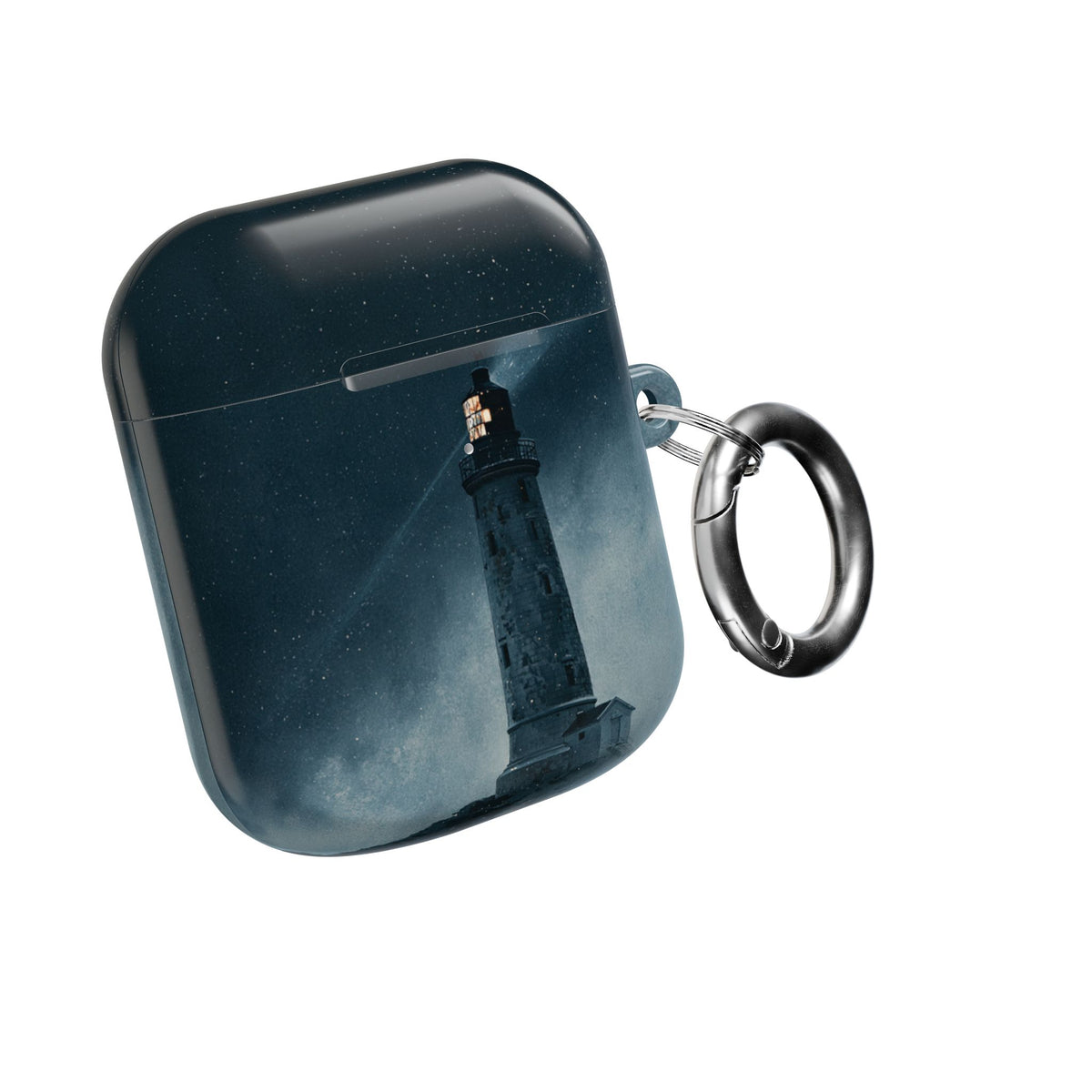 Nordic Coastal Beacon · Hard Case for AirPods & AirPods Pro · Blue