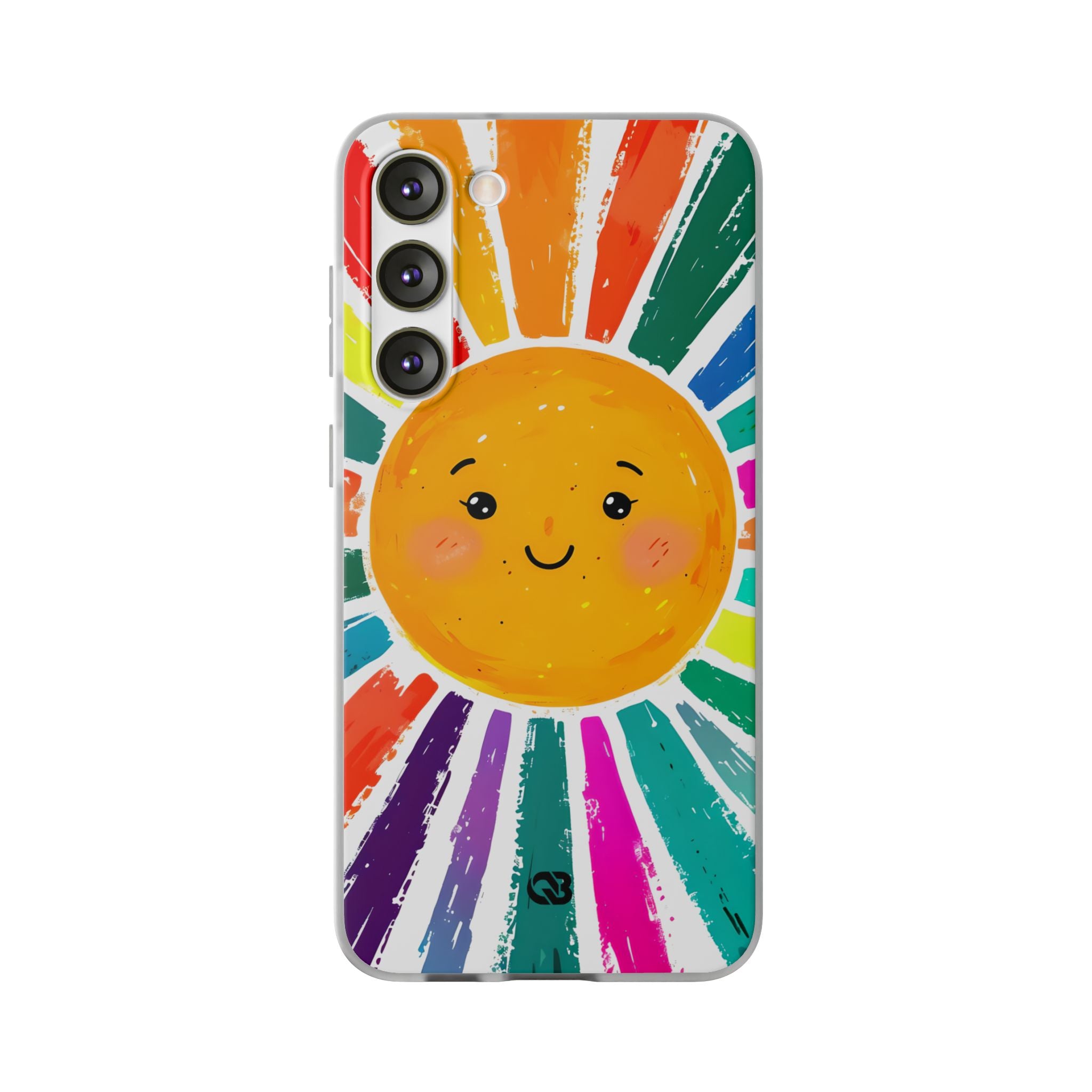 Vibrant Solar Smile · Soft Handyhülle für Samsung