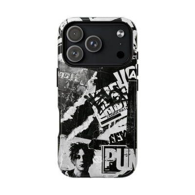 Underground Punk Collage · Tough 2.0 Magnetic Phone Case for iPhone · Black