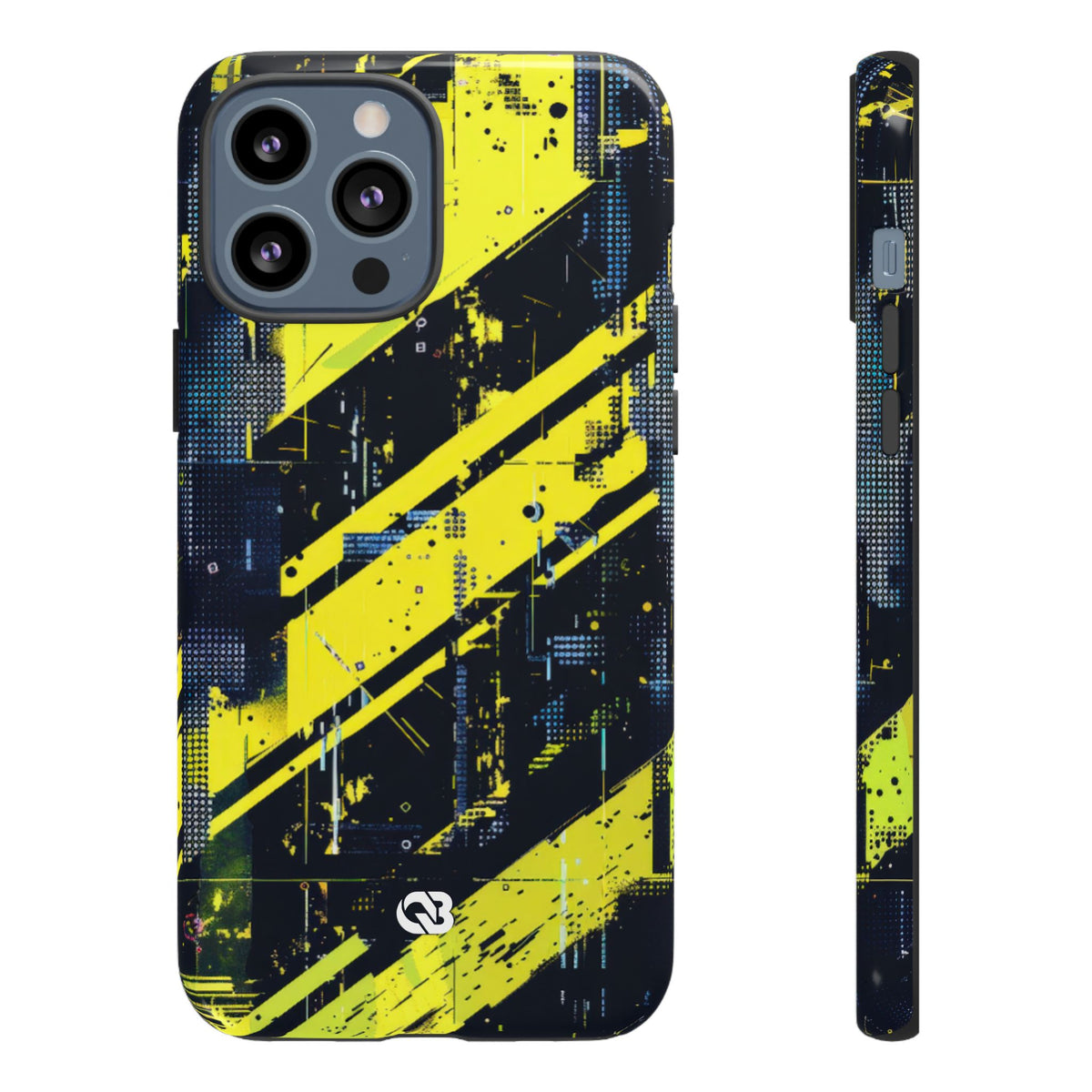 Acid Hazard · Tough Phone Case for iPhone · Yellow