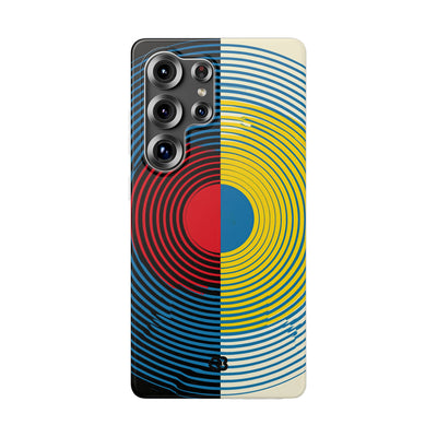 Blue Lite Phone Case for Samsung - Primary Circuit Orbit