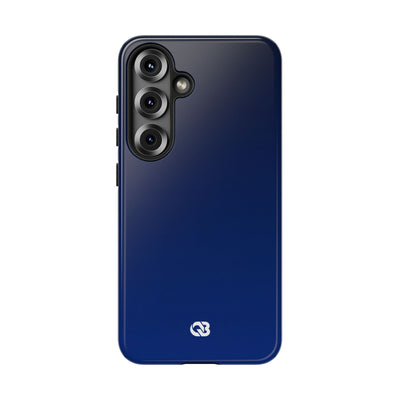 Blue Tough Phone Case for Samsung - Midnight Cobalt Fade