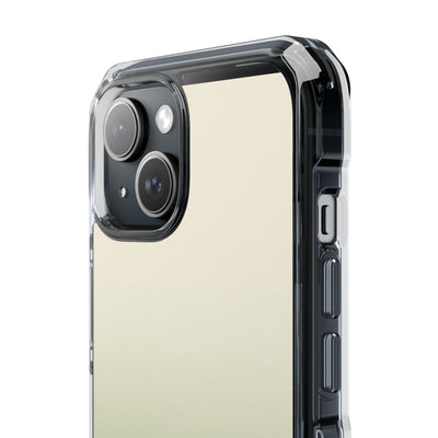 Muted Sage Ombre · Clear Impact Magnetic Phone Case for iPhone · Green