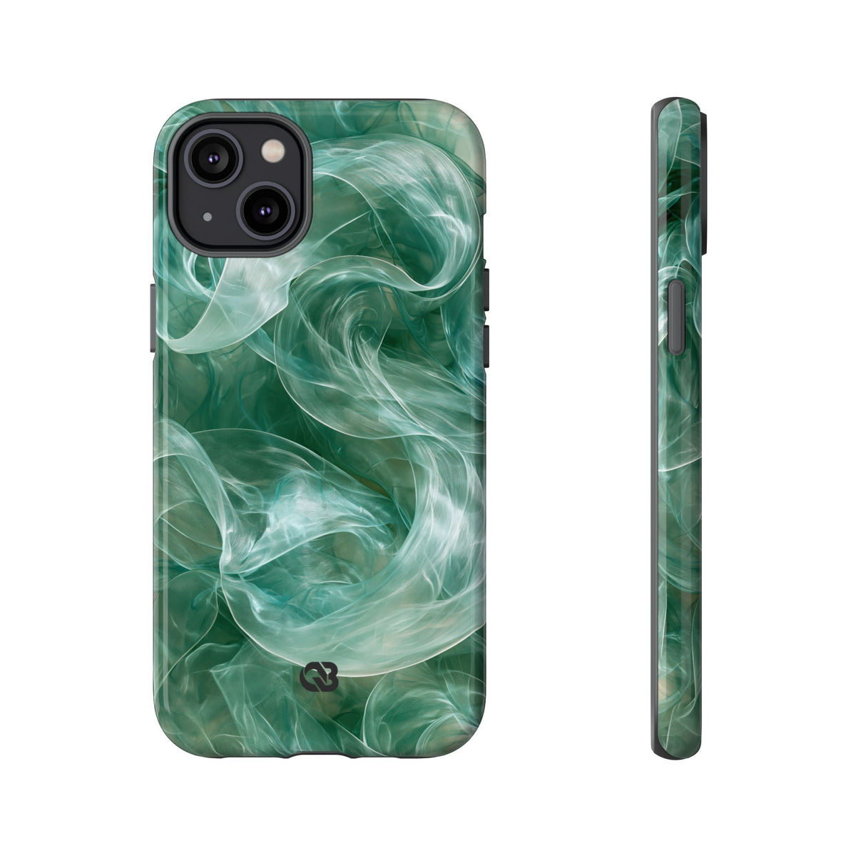 Translucent Aqua Flow · Tough Phone Case for iPhone · Teal