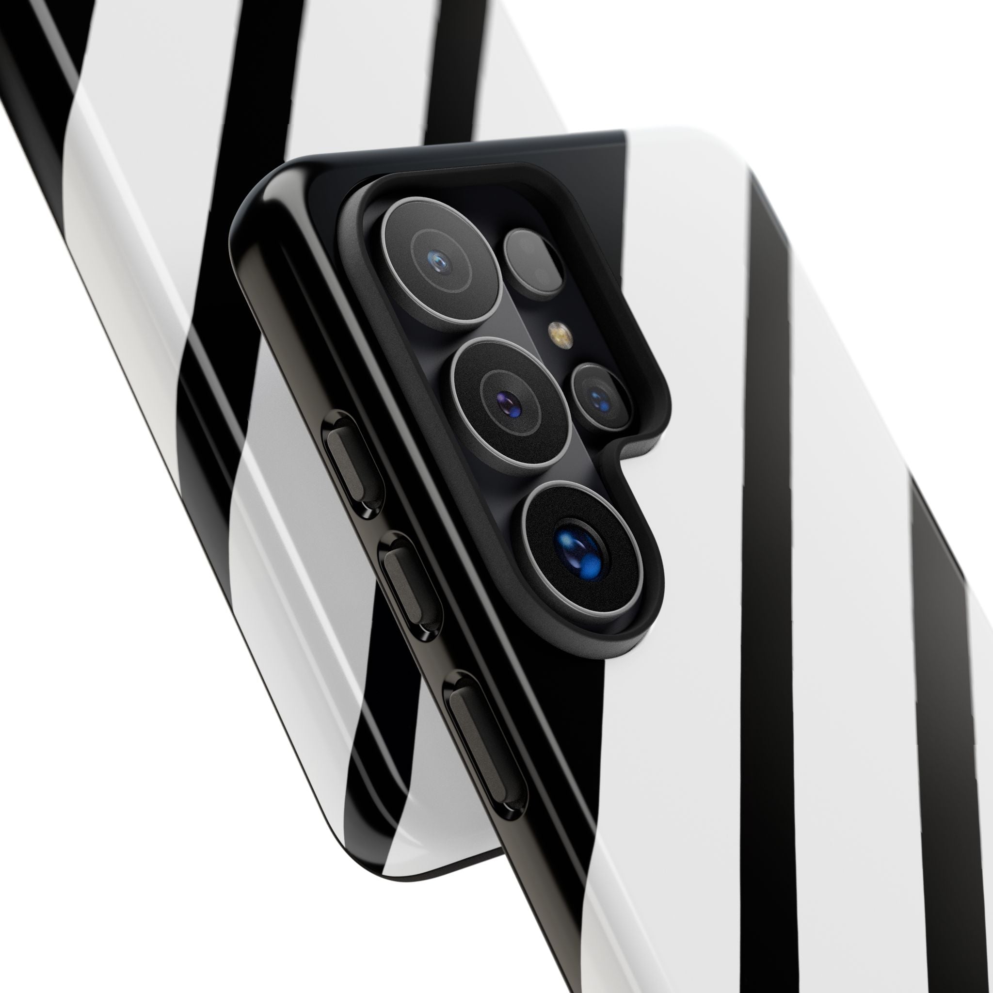 Obsidian White Bars · Tough Handyhülle für Samsung