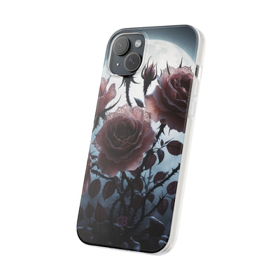 Lunar Lace Petals · Soft Coque de téléphone pour iPhone