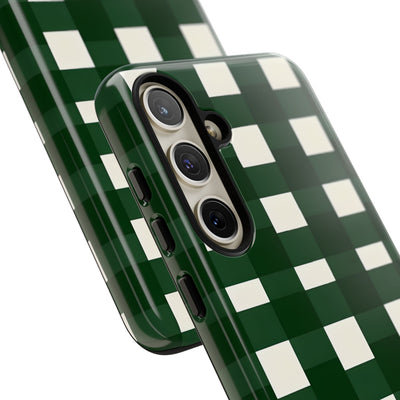 Hunter Green Plaid · Tough Phone Case for Samsung