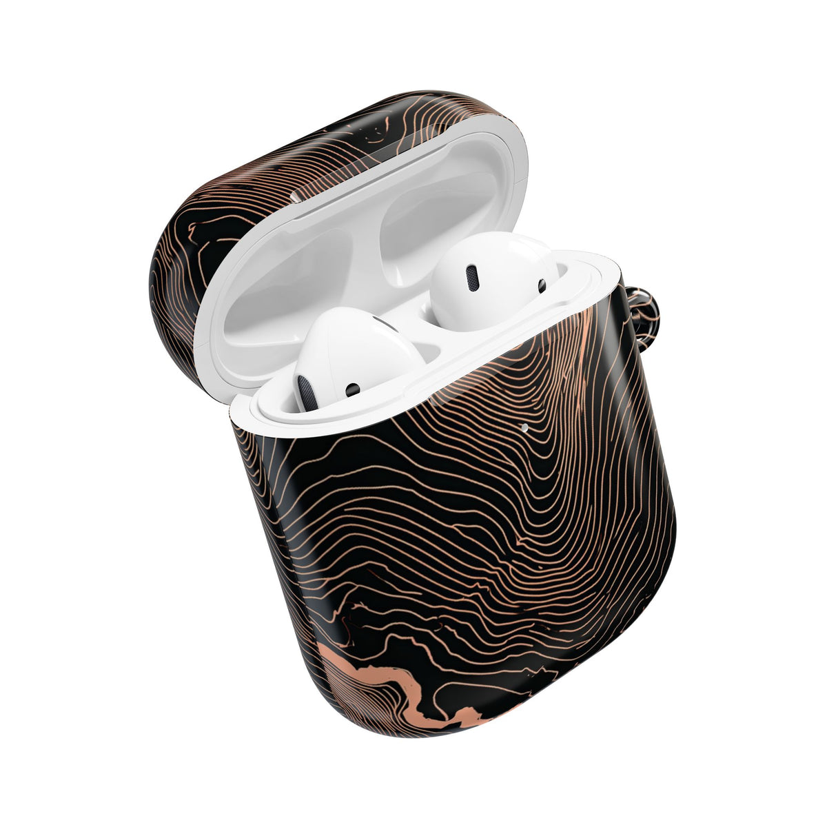 Mesa Elevation Contour · Hard Case for AirPods & AirPods Pro · Black
