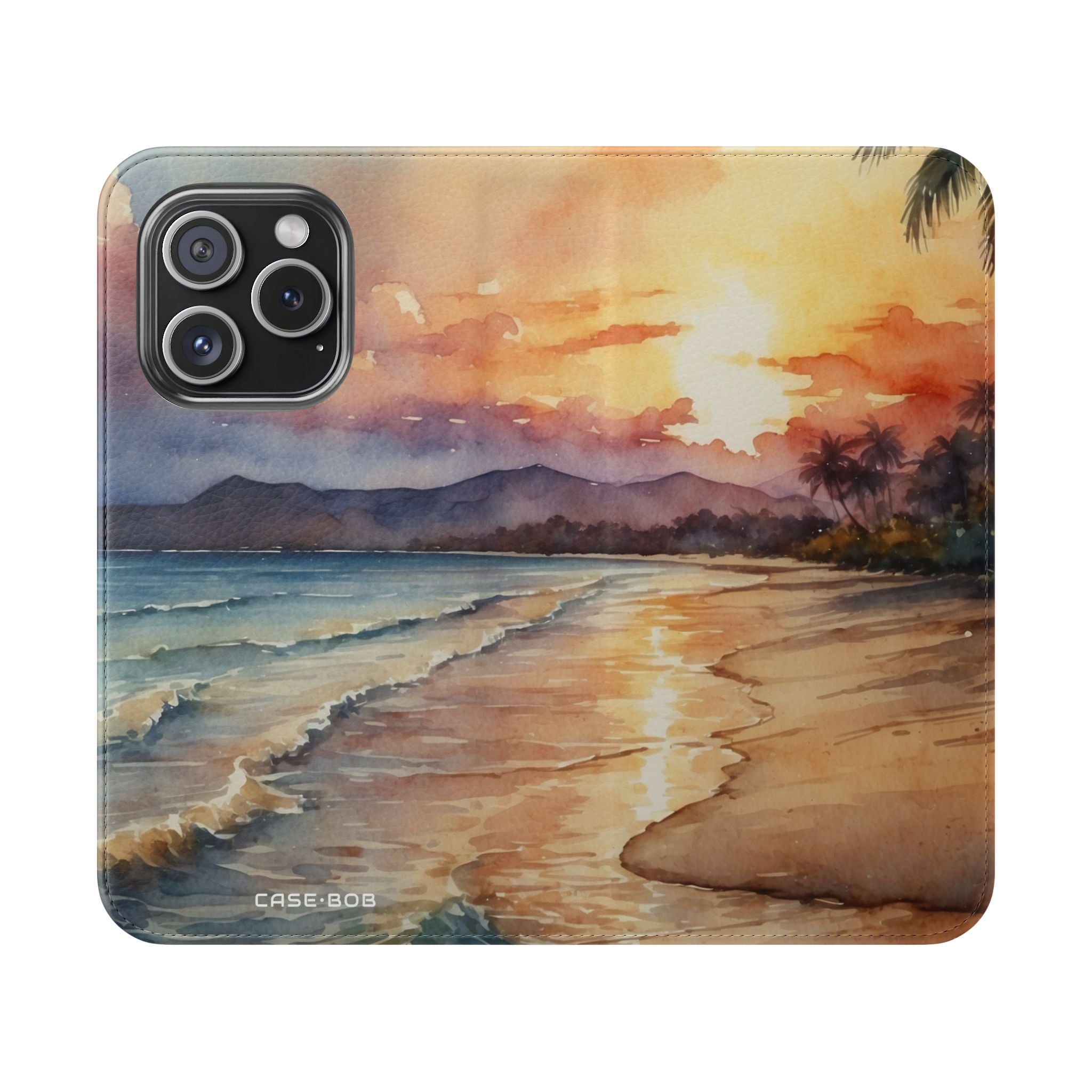 Sunset Glow - iPhone 15 Pro Case - Wallet