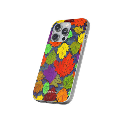 Vivid Leafburst iPhone 14 Pro Case - Soft