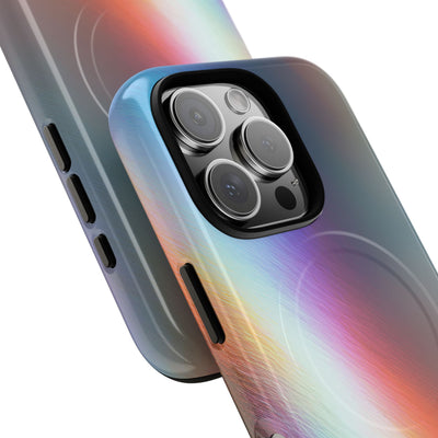 Prismatic Ray · Tough 2.0 Magnetic Phone Case for iPhone · Blue