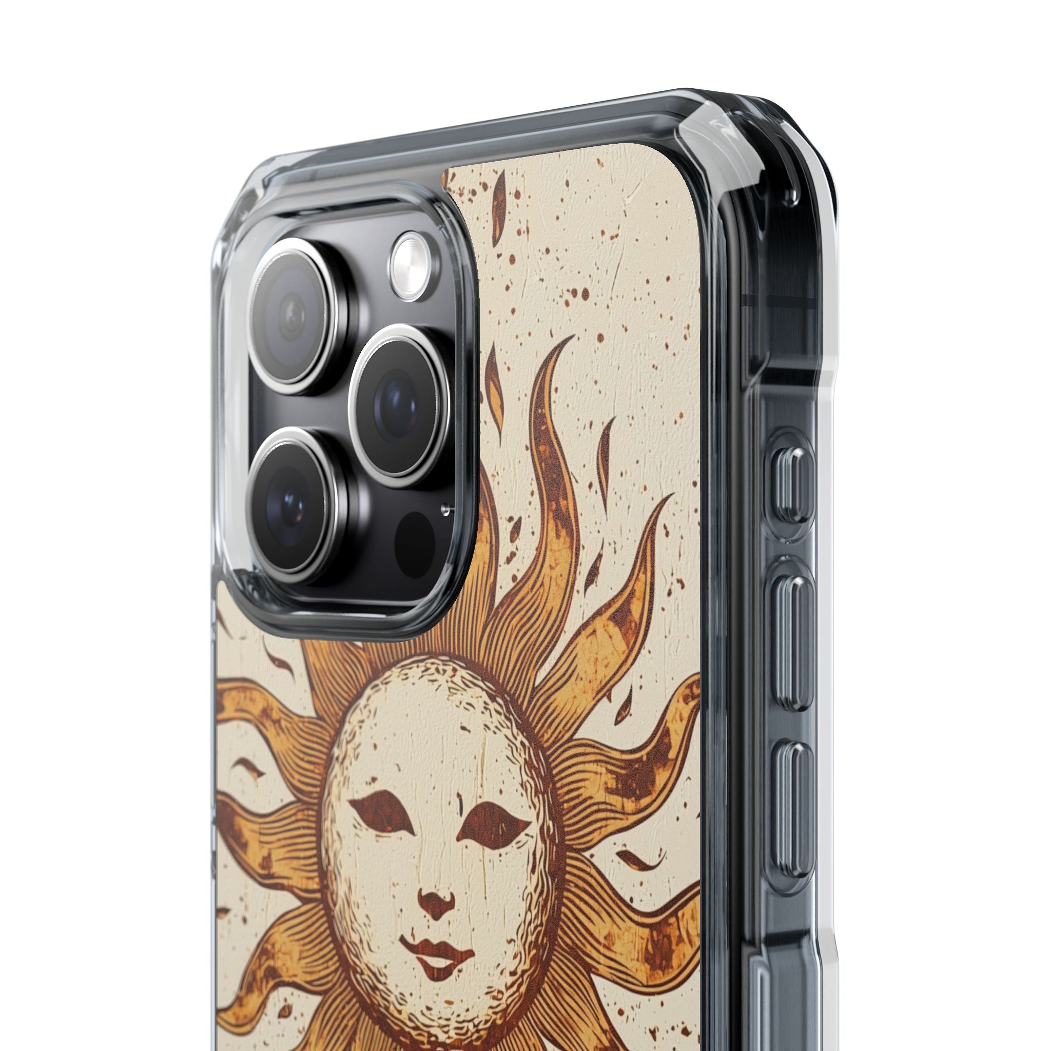 Rustic Solar Mask · Impact Phone Case for iPhone · Magsafe