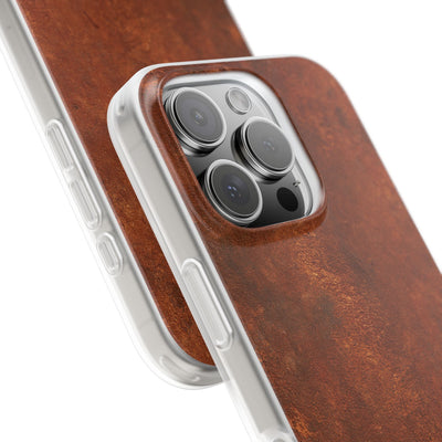 Orange Lite Phone Case for iPhone - Oxidized Iron Crust