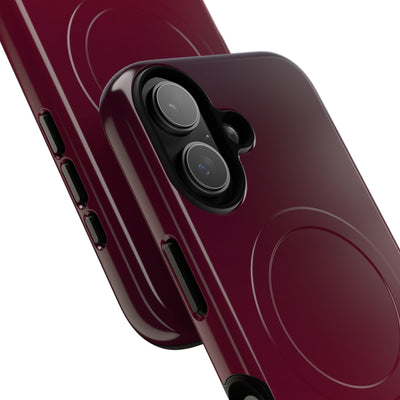 Bordeaux Spectrum · Tough 2.0 Magnetic Phone Case for iPhone · Red