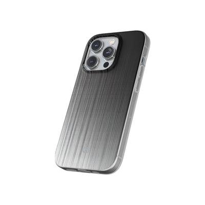 Grey Lite Phone Case for iPhone - Static Vertical Dither