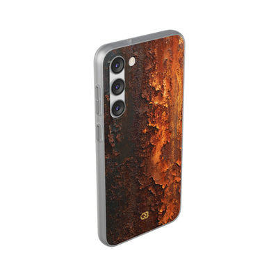 Orange Lite Phone Case for Samsung - Oxidized Iron Crust