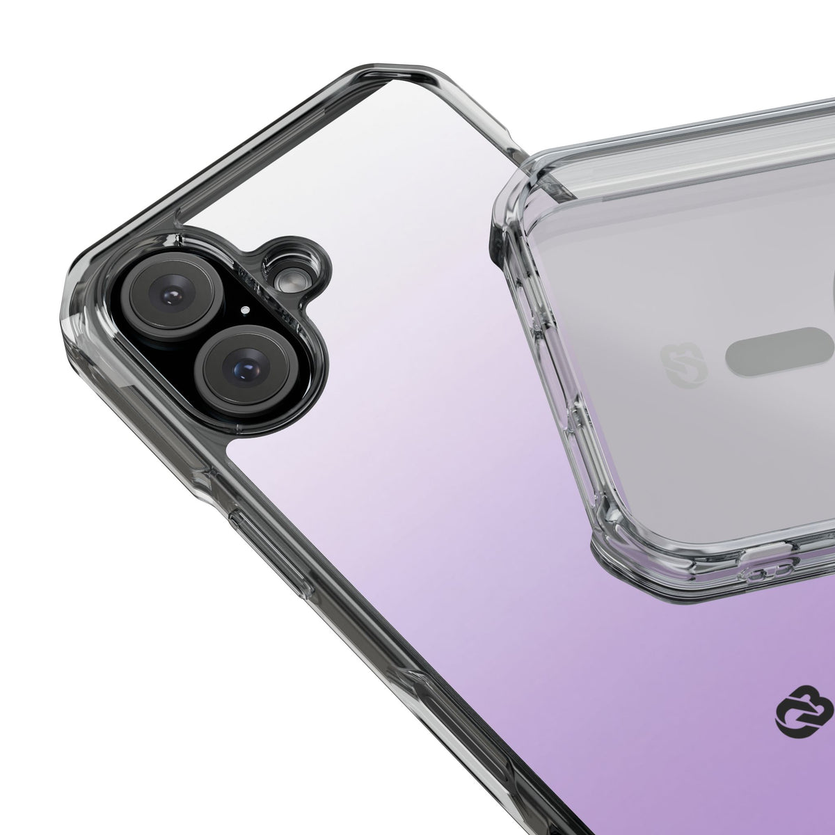 Soft Lilac · Clear Impact Magnetic Phone Case for iPhone · Purple