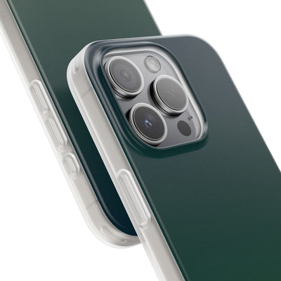 Green Lite Phone Case for iPhone - Midnight Pine Horizon