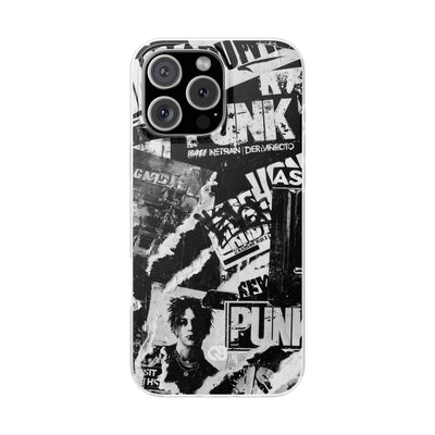 Underground Punk Collage · Lite Phone Case for iPhone ·  Black
