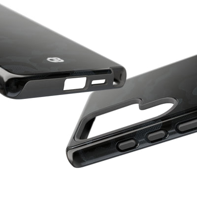 Blackout Urban Camo · Tough Phone Case for Samsung · Black