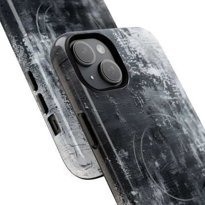 Textured Blackscape iPhone 15 Plus Case - Tough+