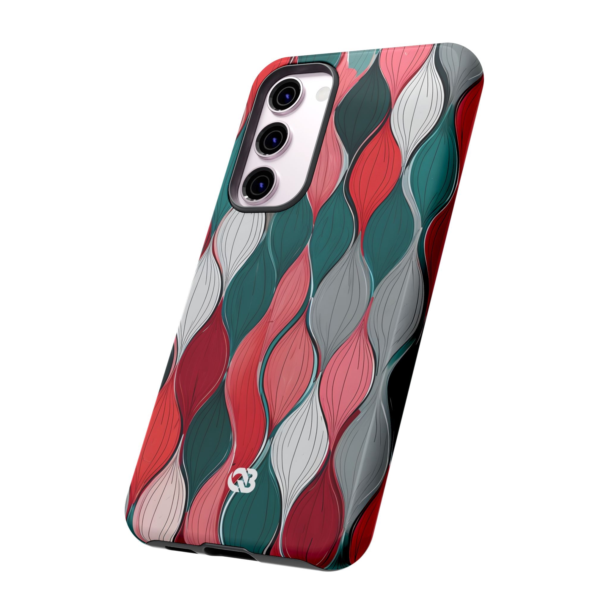 Slate Rose Ripple · Tough Coque de téléphone pour Samsung