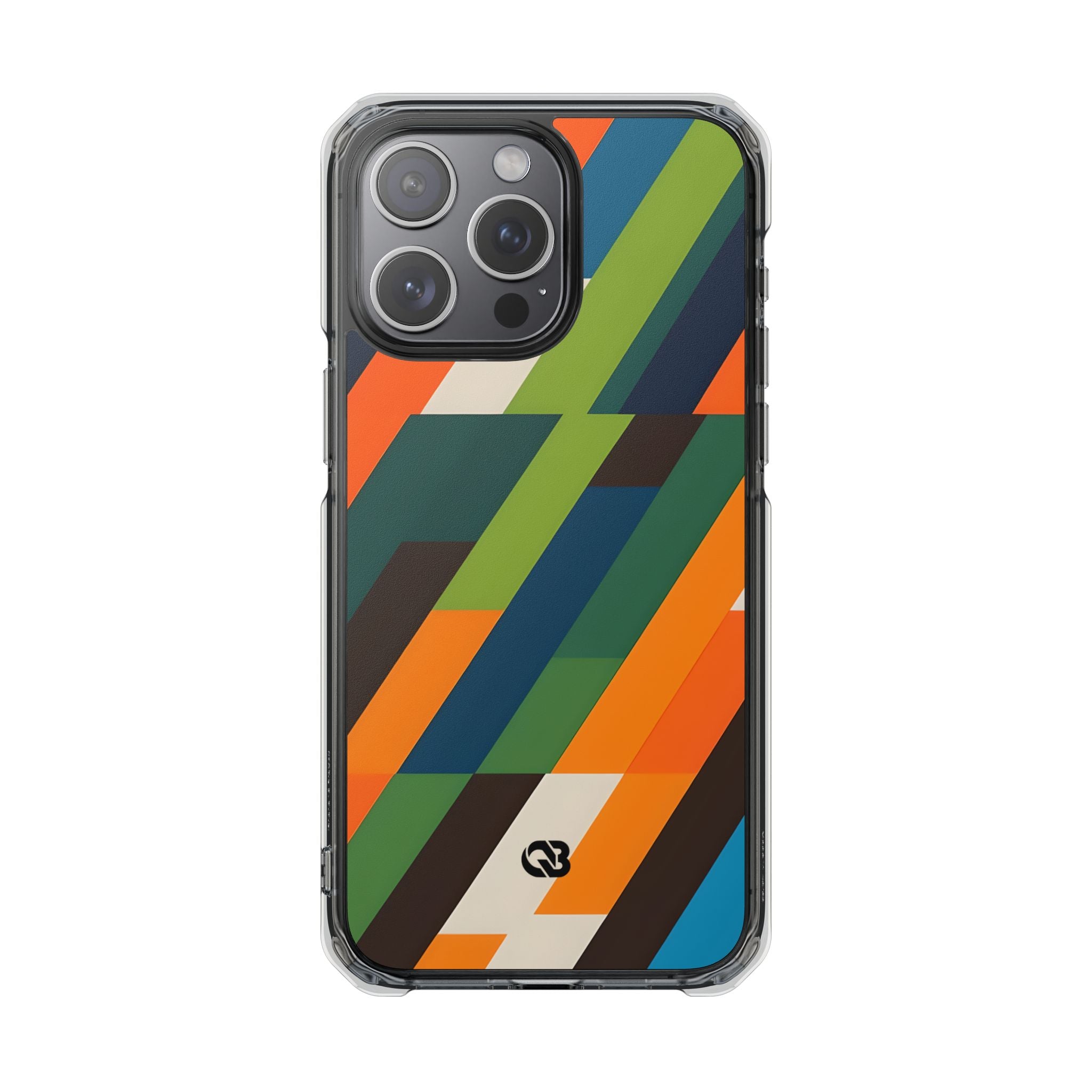 Angled Retro Mosaic · Impact Custodia per iPhone · Magsafe