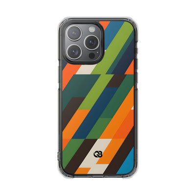 Angled Retro Mosaic · Impact Custodia per iPhone · Magsafe