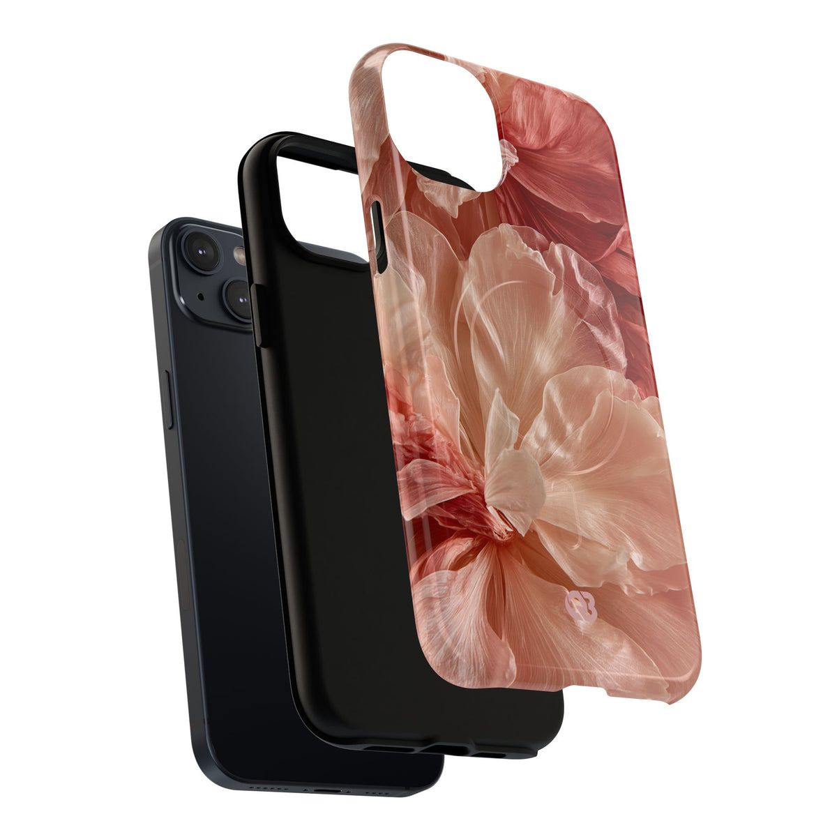 Blush Silk Bloom · Tough 2.0 Magnetic Phone Case for iPhone · Pink