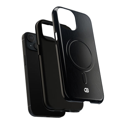Brushed Obsidian Steel · Tough 2.0 Magnetic Phone Case for iPhone · Black