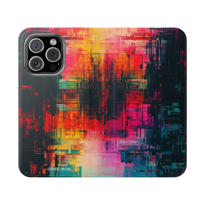 Neon Prism - iPhone 16 Pro Case - Wallet