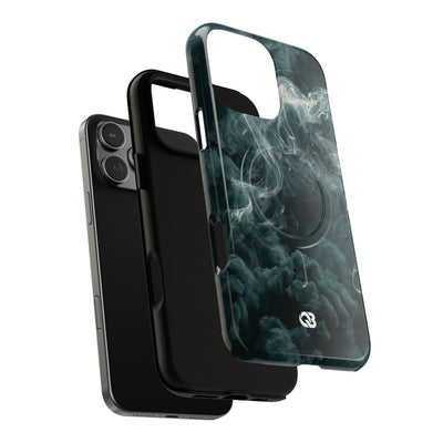 Luminescent Vapor Drift · Tough 2.0 Magnetic Phone Case for iPhone · Teal