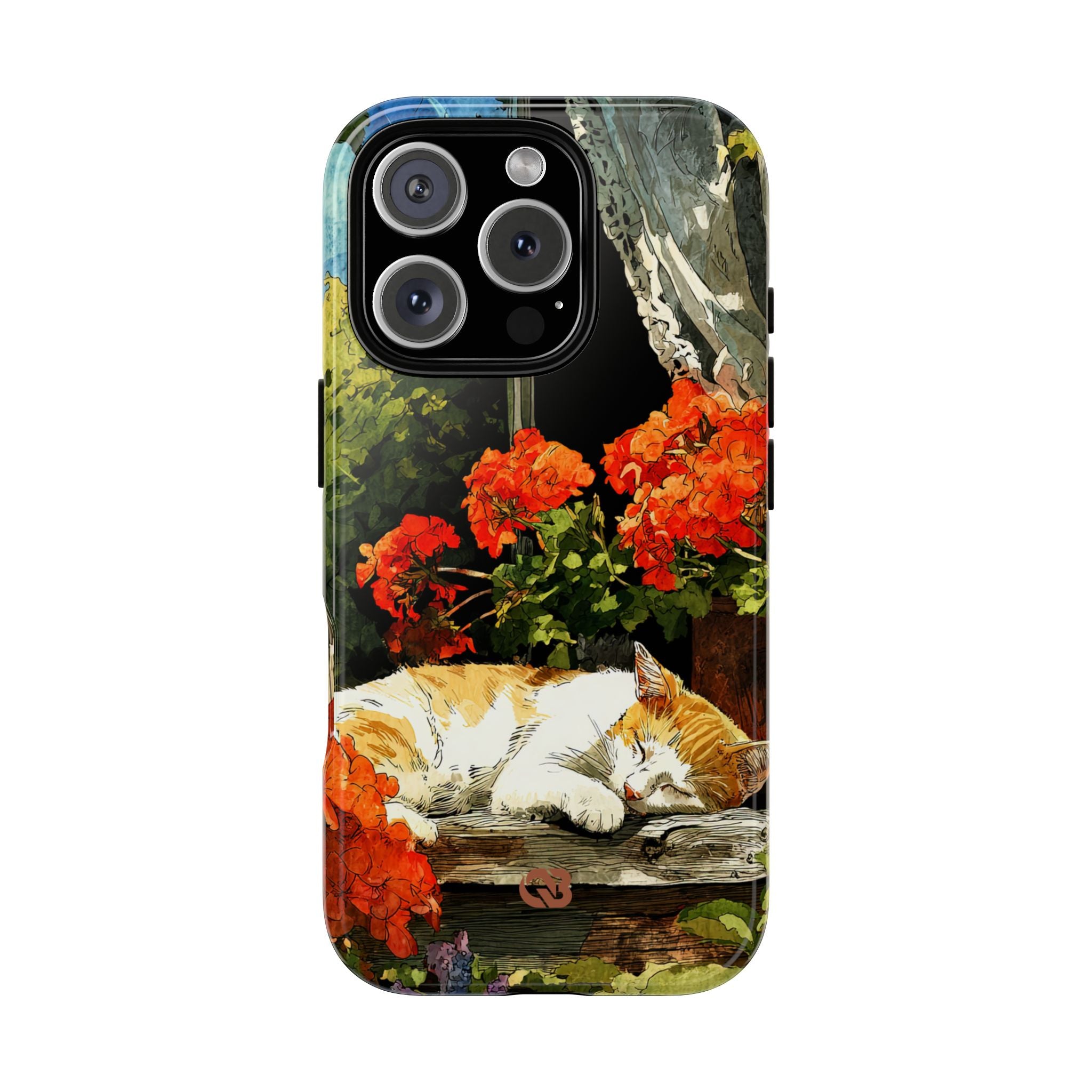 Sleeping Ginger Bloom · Tough Phone Case for iPhone
