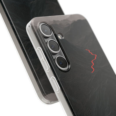 Crimson Ridge Pass · Lite Phone Case for Samsung · Black