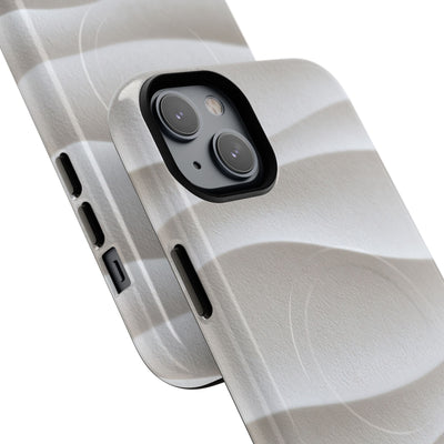 Sculpted Dune Relief · Tough 2.0 Magnetic Phone Case for iPhone · White