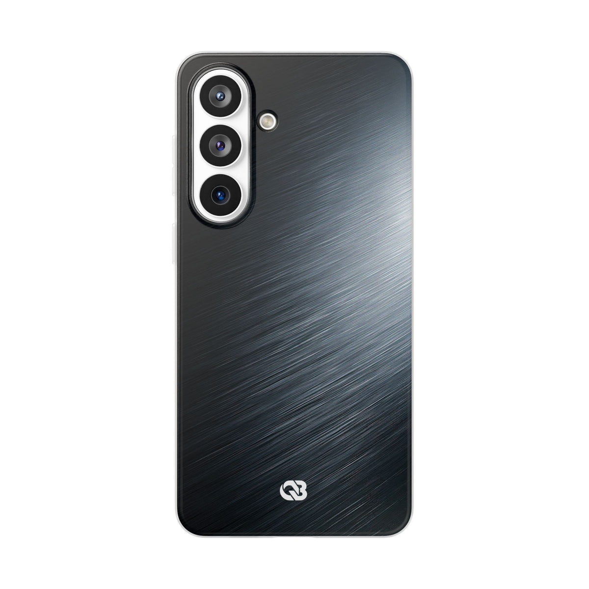 Brushed Obsidian Steel · Lite Phone Case for Samsung · Grey